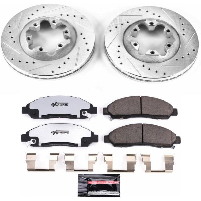 Power Stop 04 - 08 Chevrolet Colorado Front Z36 Truck & Tow Brake Kit - My Store