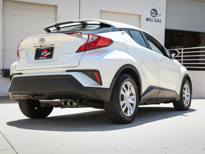 aFe Takeda 18 - 21 Toyota C - HR 2.0L 2.5in 304 Stainless Steel Cat - Back Exhaust w/ Polished Tip - My Store