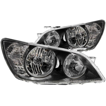 compare product ANZO 01-05 Lexus IS300 Crystal Headlights Black