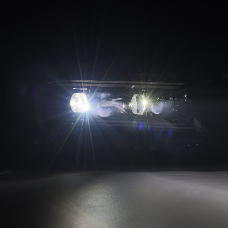 AlphaRex 15 - 23 Dodge Charger LUXX LED Proj Headlights Alpha - Black w/Actv Light & Seq.Sig / SB DRL - My Store