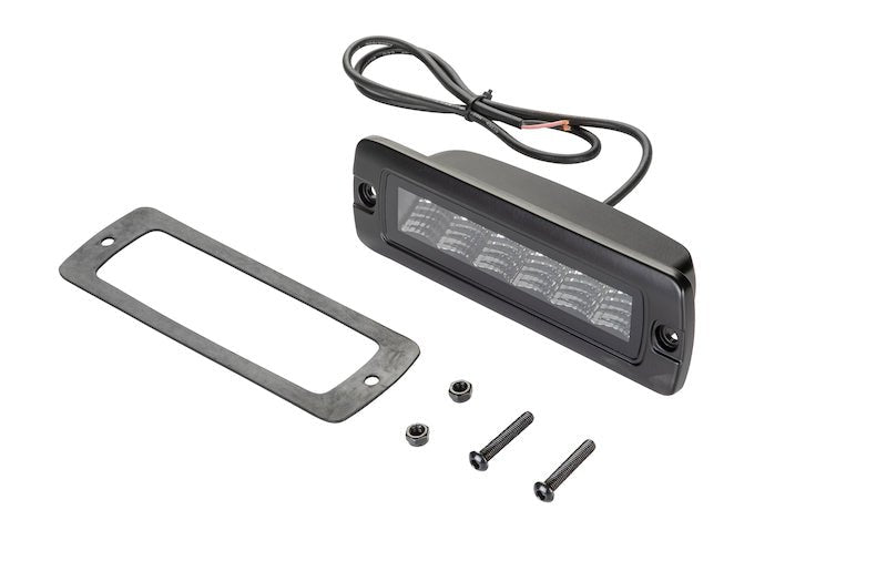 Hella Universal Black Magic 6 L.E.D. Flush Mount Mini Light Bar - Flood Beam - My Store