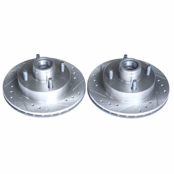 compare product Power Stop 74-78 Ford Mustang Front Evolution Drilled & Slotted Rotors - Pair