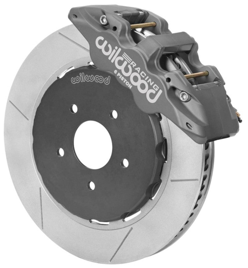 Wilwood Aero6R/ST Front Big Brake Kit 14in Black Anodize 97 - 13 Chevrolet Corvette C5/C6 - My Store