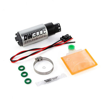 compare product DeatschWerks 340lph DW300C Compact Fuel Pump w/ Ford Focus MK2 RS Set Up Kit (w/o Mounting Clips)