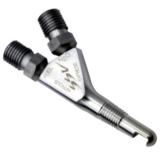 compare product Nitrous Express SSV Nozzle 90 Degree Discharge Stainless Steel Replaces Any 1/16NPT Nozzle