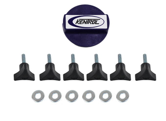 compare product Kentrol 03-17 Jeep Wrangler TJ/JK Hardtop Screws - Textured Black