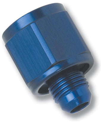 compare product Russell Performance -8 AN Female to -6 AN to Male B-Nut Reducer (Blue)