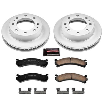 compare product Power Stop 00-05 Cadillac DeVille Front Z17 Evolution Geomet Coated Brake Kit