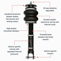 Air Lift 15 - 20 Acura TLX / 13 - 17 Honda Accord Rear Performance Air Suspension Kit - My Store