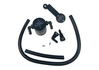 compare product J&L 05-10 Ford Mustang GT/Bullitt/Saleen Passenger Side Oil Separator 3.0 - Black Anodized
