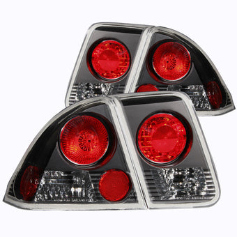 compare product ANZO 2001-2004 Honda Civic Taillights Black
