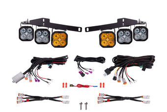 compare product Diode Dynamics 17-20 Ford Raptor SS3 LED Fog Light Kit - Yellow Max