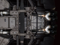 AWE Tuning 05 - 07 C6 Chevrolet Corvette 6.0L Track Edition Axle - Back Exhaust w/ Diamond Black Tips - My Store