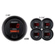 AutoMeter Gauge Kit 5 Pc. 3 - 3/8in. & 2 - 1/16in. Elec Speedo Digital Black Dial W/ Red Led - My Store
