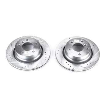 compare product Power Stop 03-08 BMW Z4 Rear Evolution Drilled & Slotted Rotors - Pair