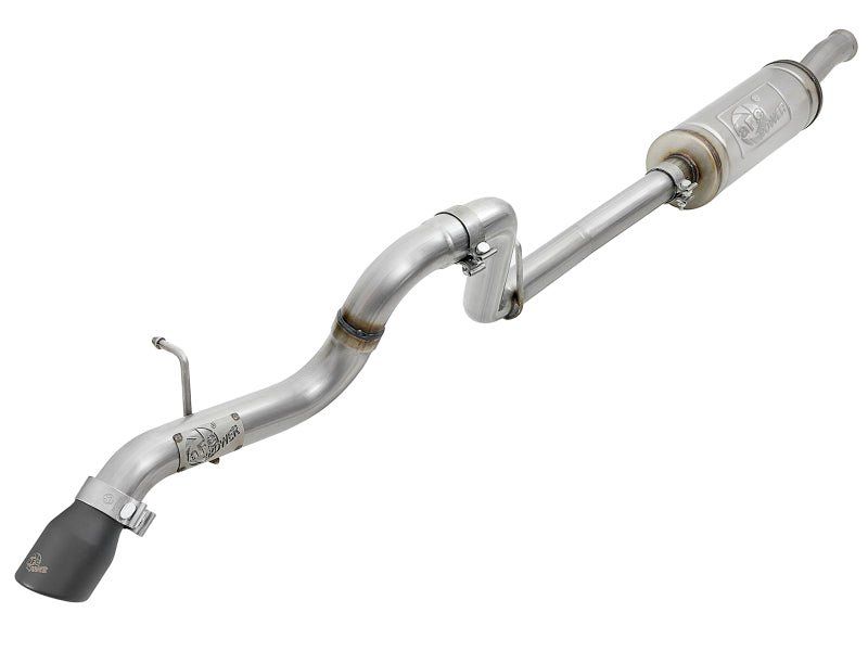 aFe MACH Force - Xp 2.5in 409SS Catback High - Tuck Exhaust 18 - 21 Jeep (JL) 3.6L 4 - Door - Black Tip - My Store
