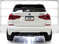 AWE Tuning 20 - 25 BMW X3 M/M Comp (F97) AWD SwitchPath Axle - Back Exhaust - Diamond Black Tips - My Store