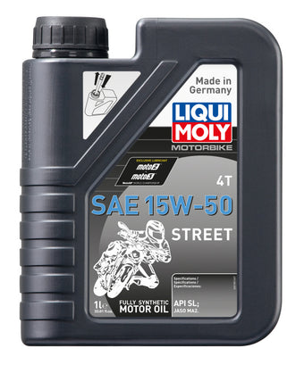 compare product LIQUI MOLY 1L Motorbike 4T SAE 15W50 Street