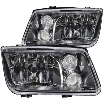 compare product ANZO 1999-2005 Volkswagen Jetta Crystal Headlights Black w/o Bulbs