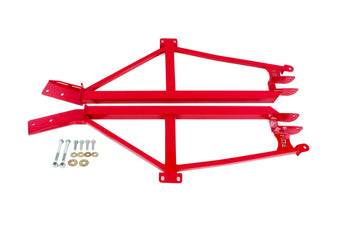 compare product BMR 93-02 F-Body Non-Convertible Weld-On 4-Point Subframe Connectors - Red