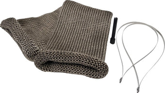 compare product DEI Titanium 4in Knit Exhaust Sleeve - 12in
