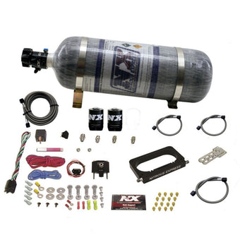 compare product Nitrous Express 96-04 Ford Mustang Cobra/Mach 1 4 Valve Nitrous Kit (50-300HP) w/Composite Bottle