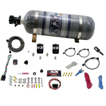 compare product Nitrous Express Dodge Hemi/SRT8 Single Nozzle Fly By Wire Nitrous Kit (35-150HP) w/Composite Bottle