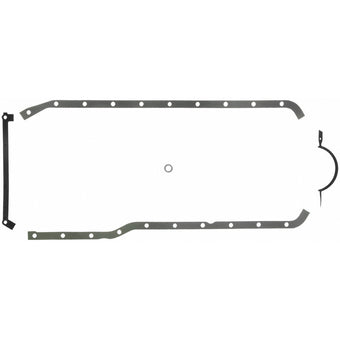 compare product Fel-Pro 1819 Engine Oil Pan Gasket Set Rubber-coated fiber