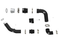 aFe 23 - 24 Ford Diesel Trucks V8 - 6.7L (td) BladeRunner Aluminum Hot and Cold Charge Pipe Kit - Black - My Store