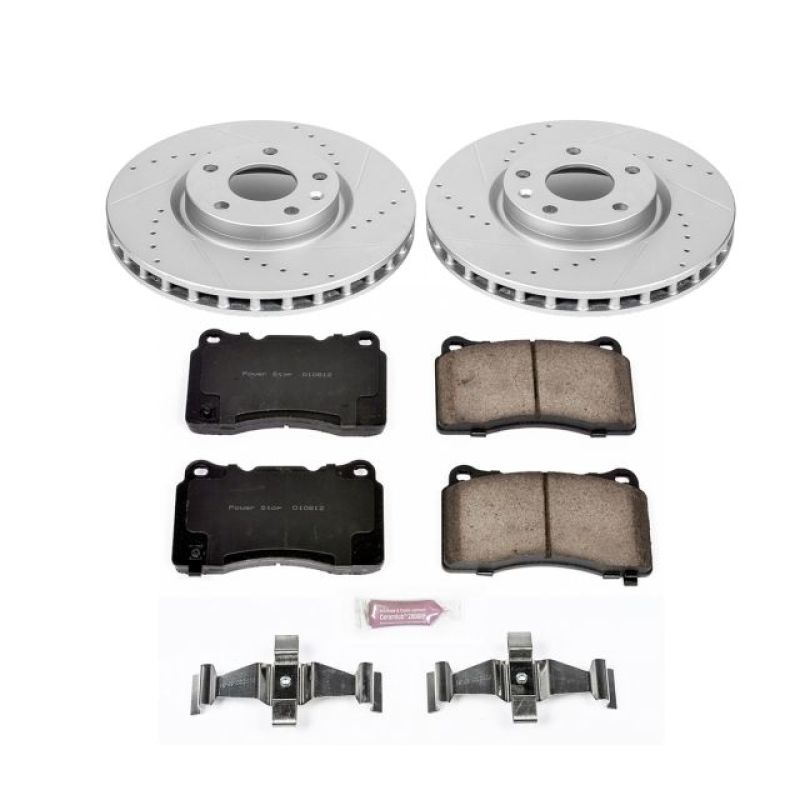 Power Stop 2014 Chevrolet Corvette Front Z23 Evolution Sport Brake Kit - My Store