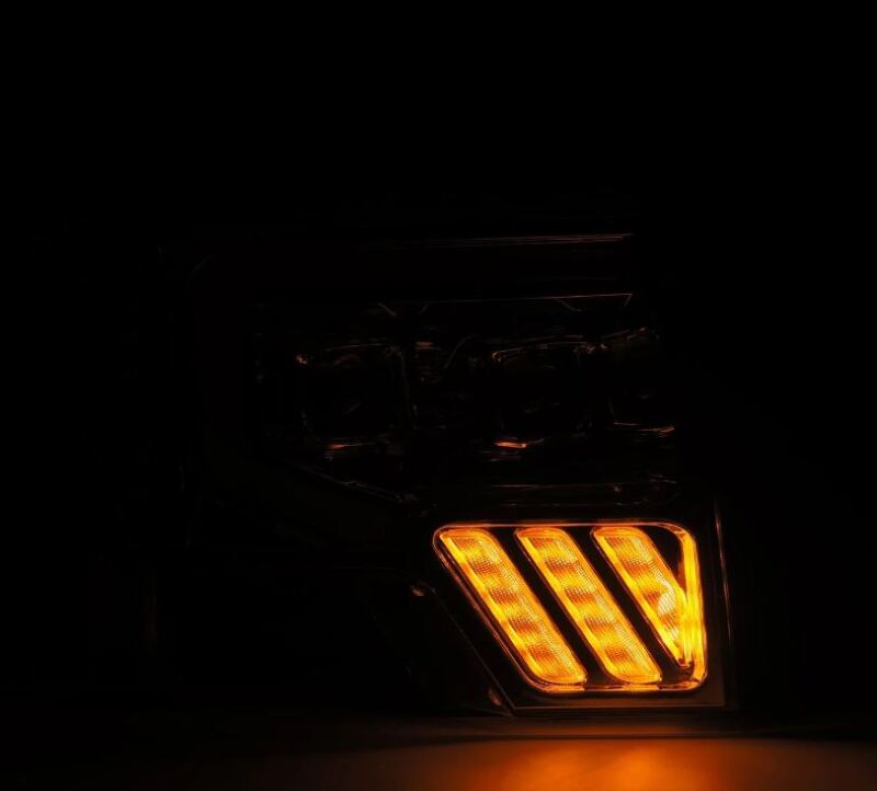 AlphaRex 09 - 14 Ford F - 150 PRO - Series Projector Headlights Plank Style Chrm w/Activ Light/Seq Signal - My Store