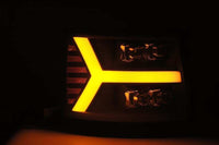 AlphaRex 07 - 13 Chevy 1500HD(NewBody) NOVA LED Proj Headlight Plank Sty Glos Blk w/Activ Lite/Seq Sig - My Store