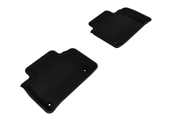 compare product 3D MAXpider 2007-2012 Lexus LS460 Kagu 2nd Row Floormats - Black