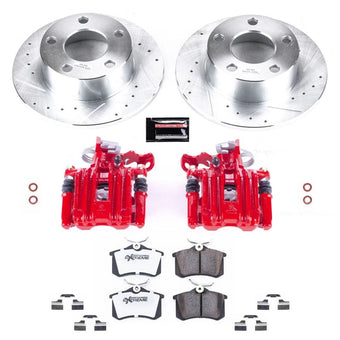 compare product Power Stop 98-04 Audi A6 Rear Z26 Street Warrior Brake Kit w/Calipers