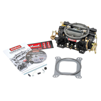 compare product Edelbrock Carburetor Performer Series 4-Barrel 750 CFM Manual Choke Black Finish