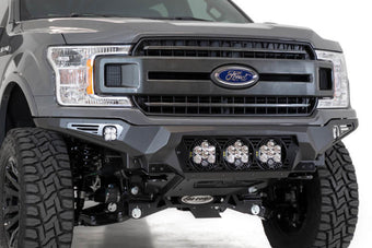 compare product Addictive Desert Designs 18-20 Ford F-150 Bomber Front Bumper w/ 3 Baja Designs LP6 Mounts