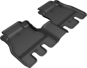 compare product 3D MAXpider 2018-2020 Jeep Wrangler JL Unlimited Kagu 2nd Row Floormats - Black
