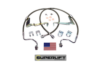 compare product Superlift 08-10 Ford F-250/F-350 w/ 6-10in Lift Kit (Pair) Bullet Proof Brake Hoses