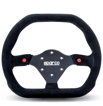compare product Sparco Steering Wheel 310X260 Suede Black