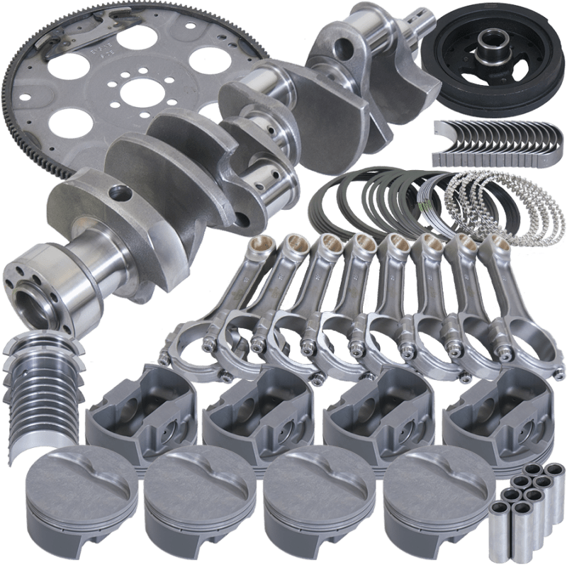 Eagle Chevy 350 3.750in Crank 5.700in I - Beam Rods - 18cc 4.000in Pistons Balanced Assembly - My Store