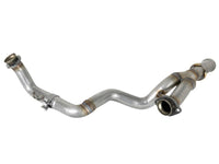 aFe POWER Twisted Steel Y - Pipe 2 - 1/4in 409 SS Exhaust System 2018 Jeep Wrangler (JL) V6 - 3.6L - My Store