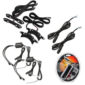 compare product Oracle 15-21 Dodge Challenger RGB+W Headlight DRL Upgrade Kit - ColorSHIFT