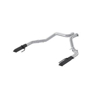 compare product MBRP 2022+ Ford F-150 Raptor 3.5L / Raptor R 5.2L 3in Dual Rear Exit Turndown Axle Back - Black