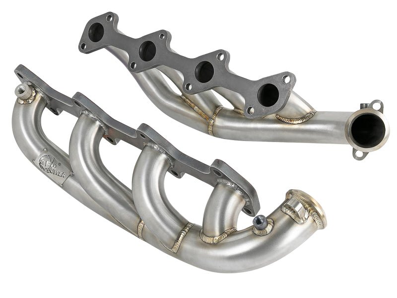 aFe Twisted Steel 1.75 - 2in 304 SS Headers 03 - 07 Ford Diesel Trucks V8 - 6.0L (td) - My Store