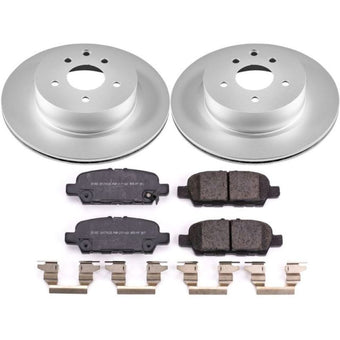 compare product Power Stop 18-19 Nissan 370Z Rear Z17 Evolution Geomet Coated Brake Kit