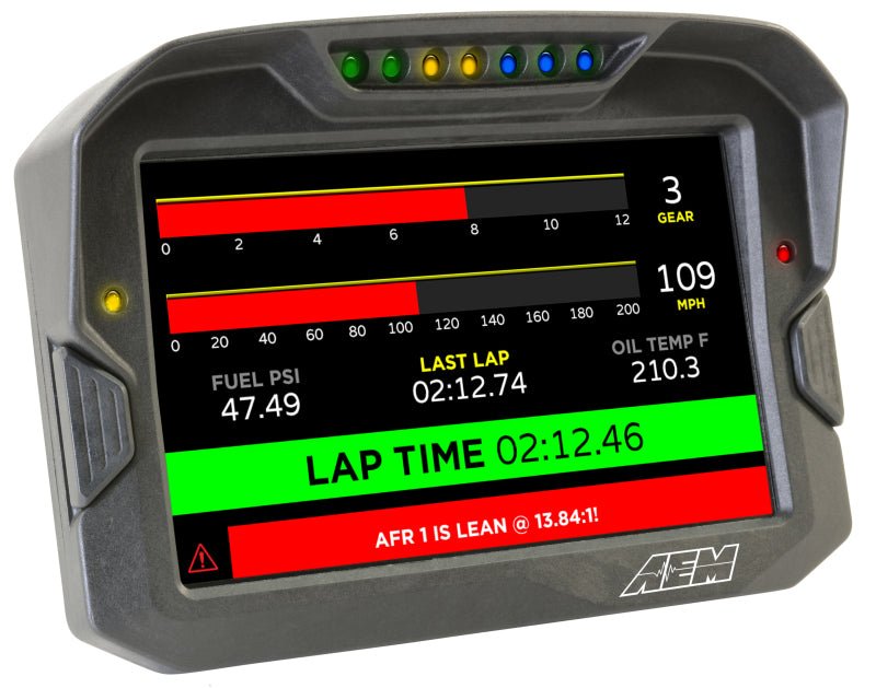 AEM CD - 7 Non Logging Race Dash Carbon Fiber Digital Display (CAN Input Only) - My Store