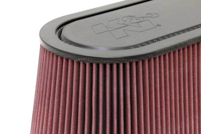 K&N Custom Racing Unique Oval Tapered Filter 17.313in OL B/7.75in OW B/14.625inOL T/6.125inOW T/9in - My Store