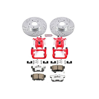 compare product Power Stop 99-03 Acura TL Rear Z26 Street Warrior Brake Kit w/Calipers