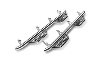 compare product N-Fab Podium SS 09-14 Ford F-150/Raptor/Lobo SuperCrew - Polished Stainless - 3in