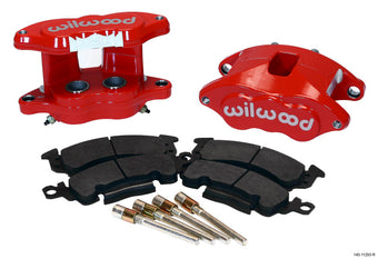 compare product Wilwood D52 Rear Caliper Kit - Red 1.25 / 1.25in Piston 1.04in Rotor